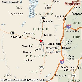 Where is Milford, Utah? see area map & more