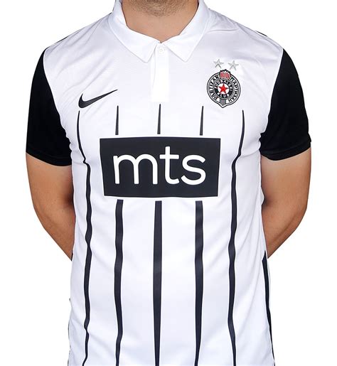 Soccer Equipment FK Partizan Beograd FC Partizan Belgrade dres jersey ...