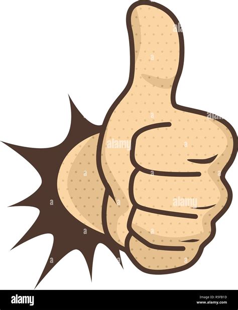 good like thumb up gesture hand sign vector Stock Vector Image & Art ...