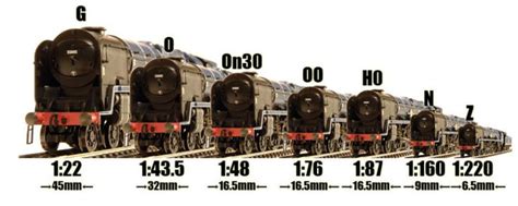 Model Train Scale Explained | Redline Hobby | Model trains, Toy train layouts, Z scale trains