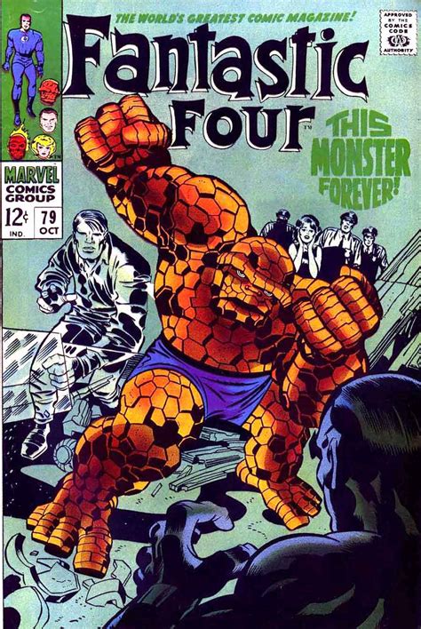 Fantastic Four #79 - Jack Kirby art & cover - Pencil Ink