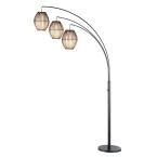 Adesso Maui 82 in. Antique Bronze Arc Floor Lamp-4026-26 - The Home Depot