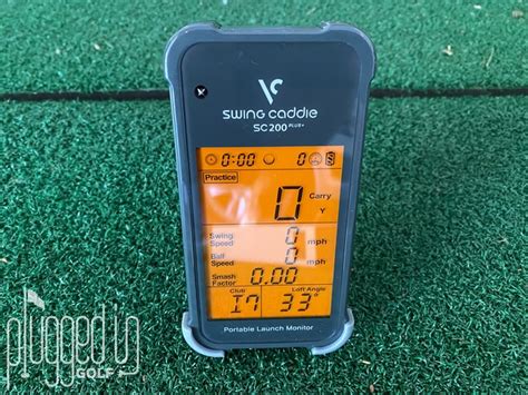 Swing Caddie SC200 PLUS Launch Monitor Review - Plugged In Golf