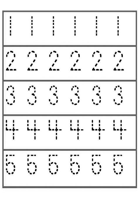 Number Tracing – (Playgroup) | Number worksheets, Numbers preschool, Preschool worksheets