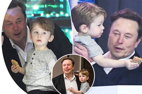 Elon Musk joue avec son fils de 2 ans de Grimes sur de rares photos - Crumpe