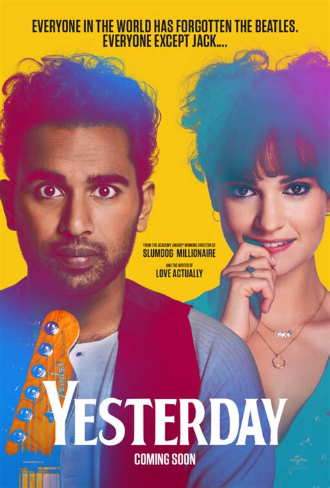 Yesterday Movie Poster (#2 of 4) - IMP Awards