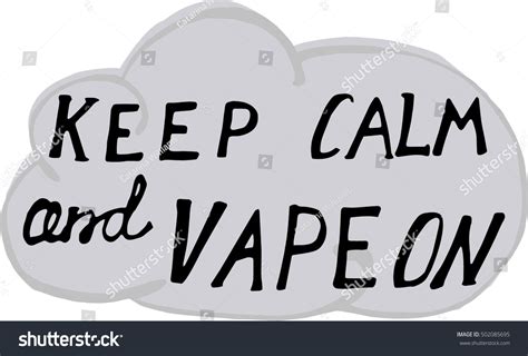 Quotes About Vaping Vector Vintage Illustration: vector de stock (libre de regalías) 502085695 ...