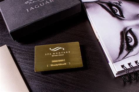 Gold Metal Business Cards | Luxury Printing