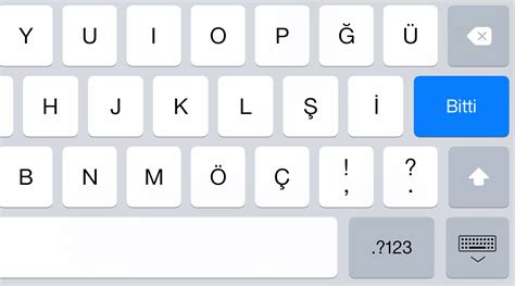 Adding a Turkish keyboard to your iOS device (iPad & iPhone)