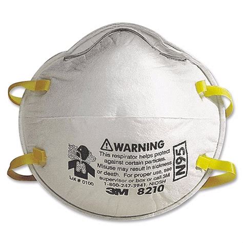 Buy NIOSH 3M 8210 N95 Particulate Respirator Disposable Mask Anti Haze ...