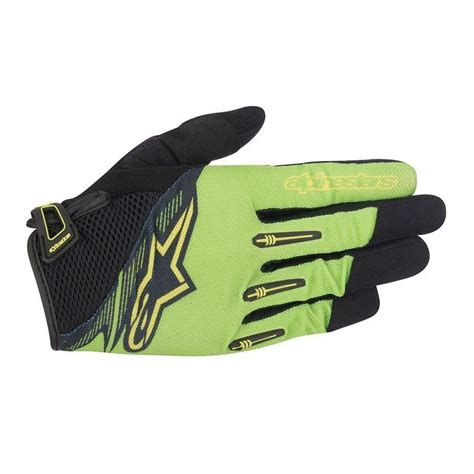 Alpinestars Gloves Alpinestars FLOW bright green-black MTB Gloves ...