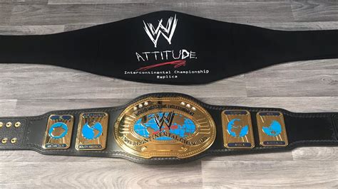 WWE SHOP INTERCONTINENTAL REPLICA BELT - YouTube