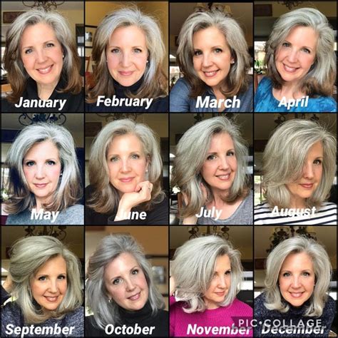 Transitioning to Gray Hair 101, NEW Ways to Go Gray in 2020 - Hair Adviser in 2020 | Transition ...