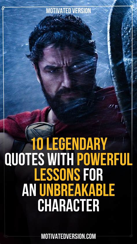 10 Legendary Quotes With Powerful Lessons for an Unbreakable Character in 2024 | Good character ...