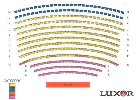 Luxor Hotel Atrium Theater Seating Chart | Brokeasshome.com