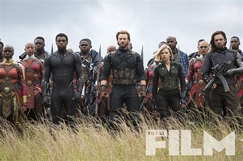 Captain America, Bucky, Black Widow and Black Panther prepare for war ...