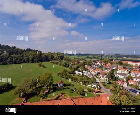 Aerial view of typical european city Stock Photo - Alamy