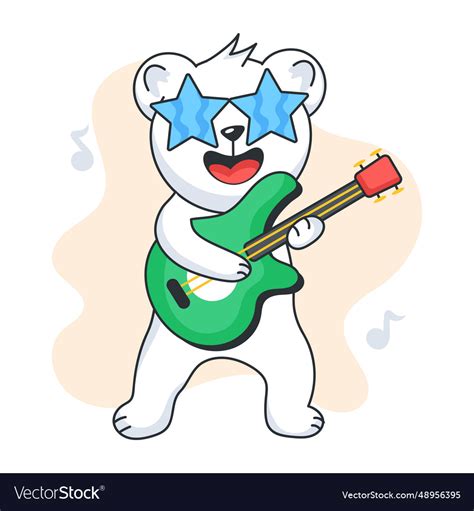 Rock guitar Royalty Free Vector Image - VectorStock