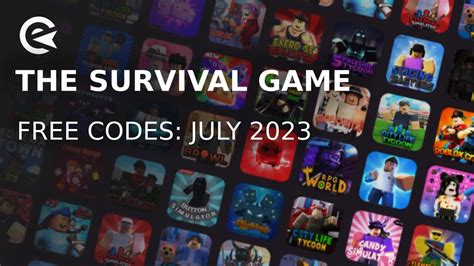 The Survival Game Codes (July 2023): Free Gear | EarlyGame