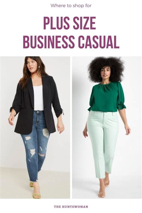 15+ Plus Size Business Casual Outfits - Ideas & Inspiration - The Huntswoman