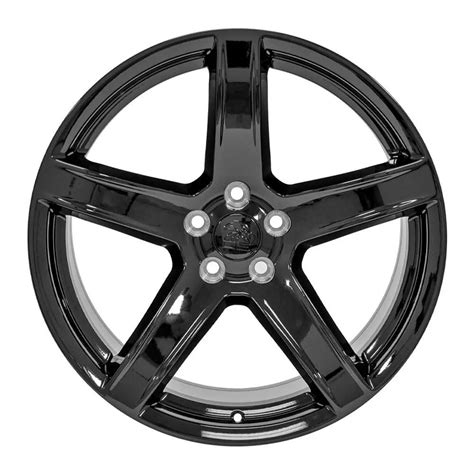 20" Black wheel replacement for Dodge Challenger replica rim