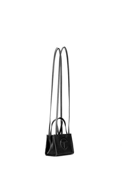 Telfar + Small Black Shopping Bag