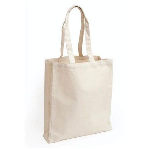 Plain White Canvas Tote Bags | semashow.com