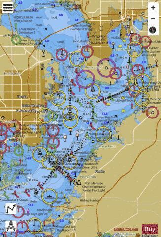 TAMPA BAY NORTHERN SECTION (Marine Chart : US11416_P2983) | Nautical Charts App