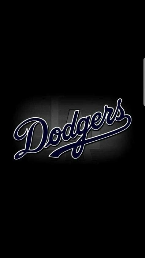 the los angeles dodgers logo is seen in this image