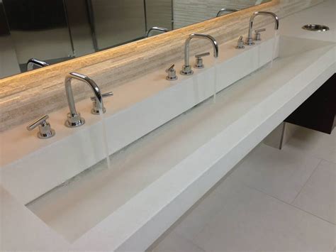 long lavatory inclinated - Buscar con Google | Trough sink, Sink design ...