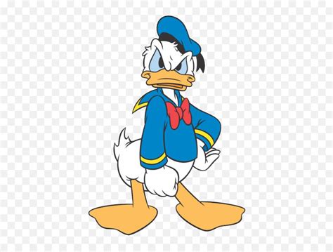 Donald Duck Transparent Png Images - Donald Duck Angry Face Emoji,Angry Donald Duck Emoji - Free ...