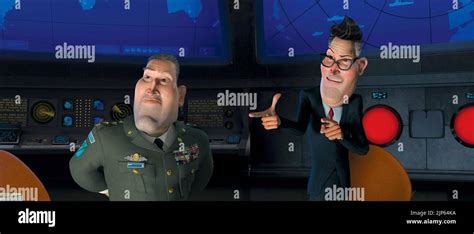 GENERAL W.R. MONGER, PRESIDENT HATHAWAY, MONSTERS VS. ALIENS, 2009 Stock Photo - Alamy