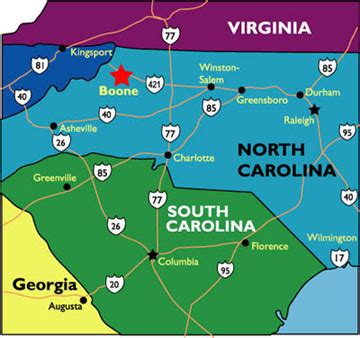 Map Of Boone Nc Area - Uf Fall 2024 Schedule