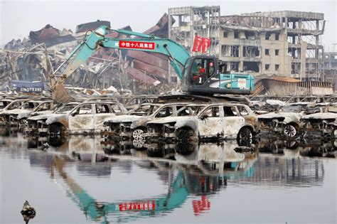 Slideshow: China detains 11 over deadly warehouse explosion | 89.3 KPCC