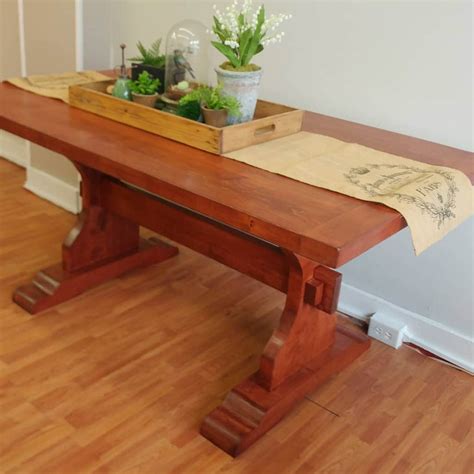 Mortise & Tenon Craftsman Farm Table | Farmhouse Furniture