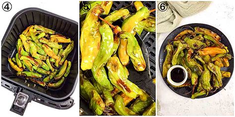 Air fryer Shishito Peppers - Air Fryer Yum