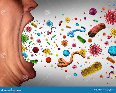 Human Disease Spreading Stock Illustration - Image: 67482536