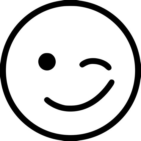 Wink Emoticon Smiley Computer Icons Clip art - happy png download - 980 ...