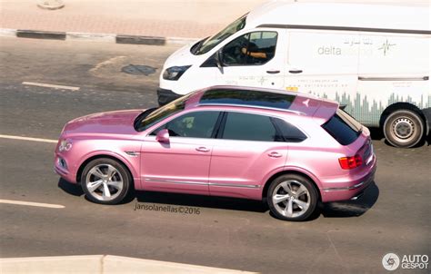 Passion Pink Bentley Bentayga Shows Up in Dubai, Offends Purists ...