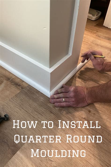 How to install quarter round moulding | Baseboards, House trim, Quarter round molding