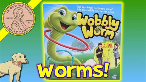 How To Play Wobbly Worm Family Game - Can You Hoop The Wobbly Worm? - YouTube