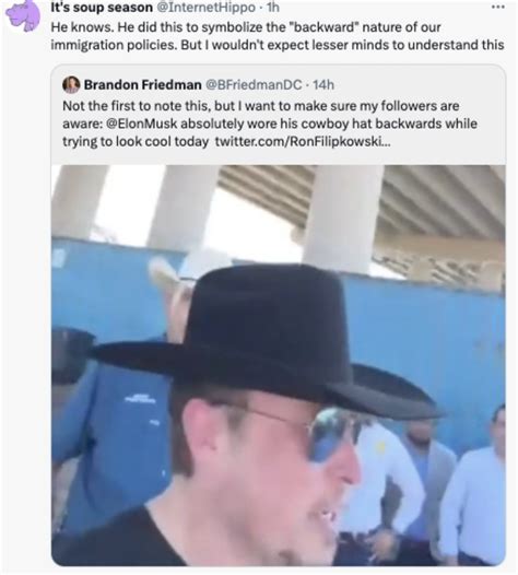 'Howdy Ma'm, Can I Interest You In a Divorce?': Cowboy Elon Memes Here To Fix the Border Crisis ...