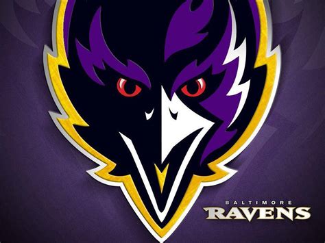 Download Baltimore Ravens Nfl Team Logo Wallpaper | Wallpapers.com