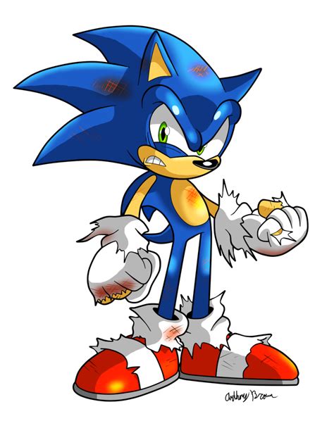 scorched sonic - Sonic the Hedgehog Fan Art (27395227) - Fanpop