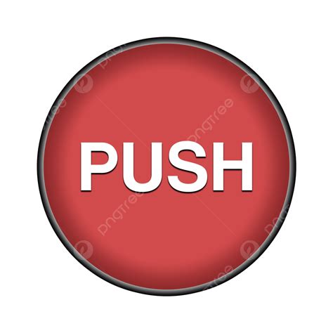 Push Button, Push, Push Icon, Button PNG Transparent Clipart Image and PSD File for Free Download