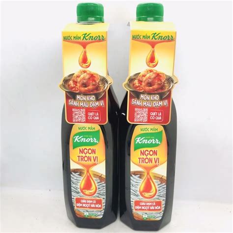 Nước Mắm Knorr Ngon Tròn Vị 750ml | Shopee Việt Nam