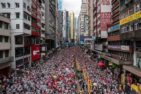 A million people take to the streets of Hong Kong to protest ...