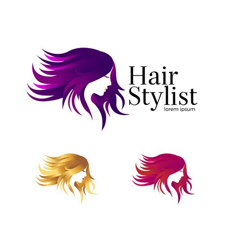 Vintage Hair Salon Logo