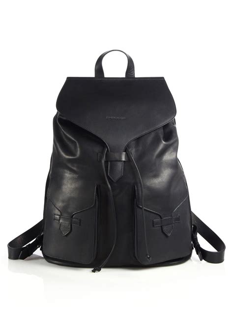 Luxury Leather Backpack Mens | semashow.com