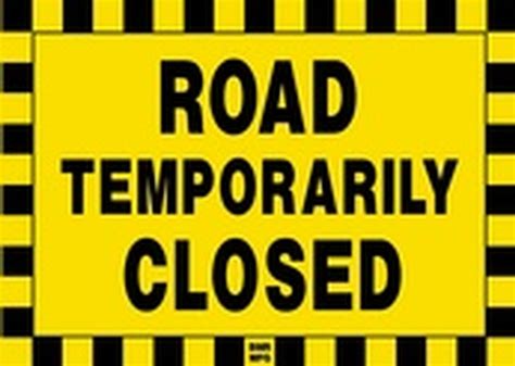 Temporary Road Closure - Buffalo Shoals Road | Lake Lure North Carolina